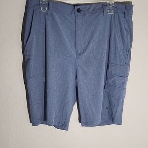 Iron Co Shorts Mens Size 38 Blue Athletic Lightweight